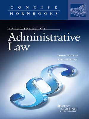 cover image of Principles of Administrative Law